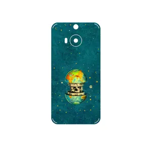 MAHOOT Collage of Earth Face Cover Sticker for HTC One M9