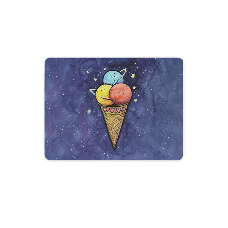 ماوس پد ترمه طراحان ایده مدل بستنی کهکشانی کد cfp1493