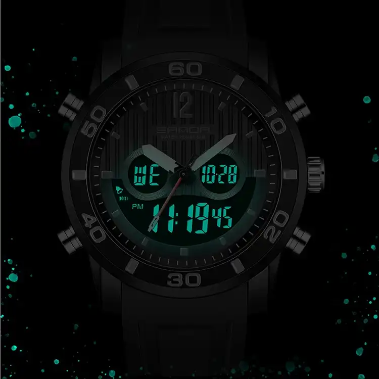 ساعت مچی عقربه ای ساندا مدل 3106