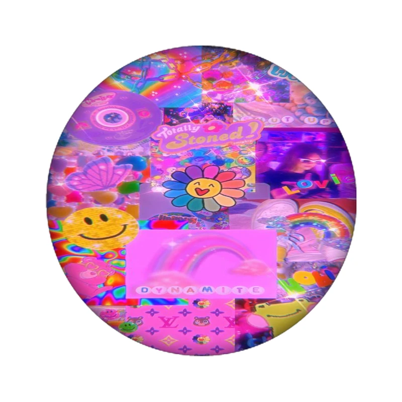 استیکر لپ تاپ طرح گل کد 5038