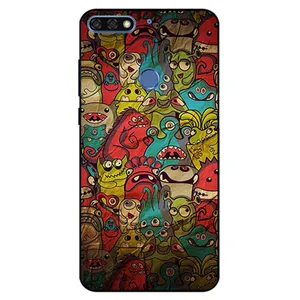  Megafone 0101 Cover For Huawei Y7 Prime 2018 / Y7 2018