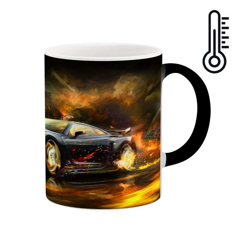 ماگ حرارتی کاکتی مدل ماشین کد mgh12183