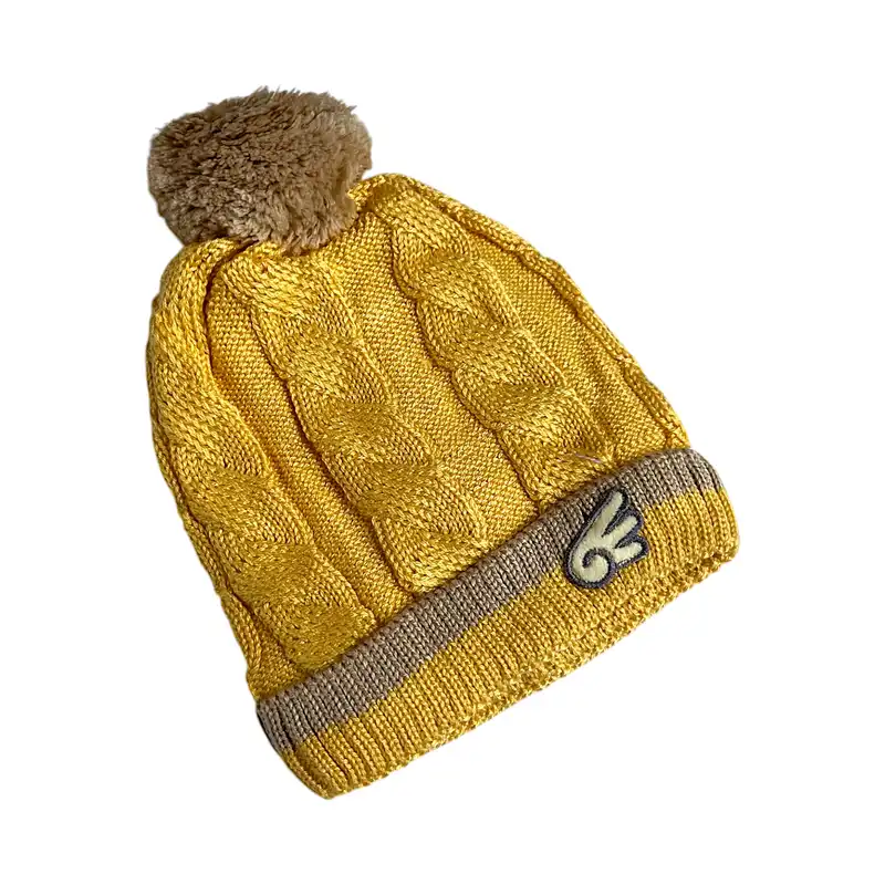 کلاه بافتنی بچگانه مدل گیس بافت RO_146