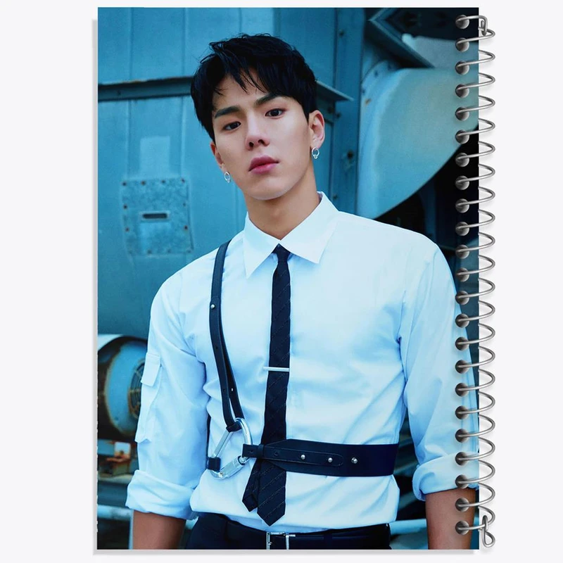 دفتر مشق 100 برگ خندالو طرح شونو گروه مانستا اکس MONSTA X کد 12260