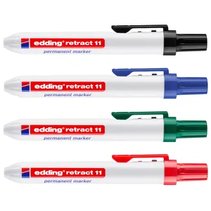 ماژیک ادینگ مدل retract 11 بسته 4 عددی