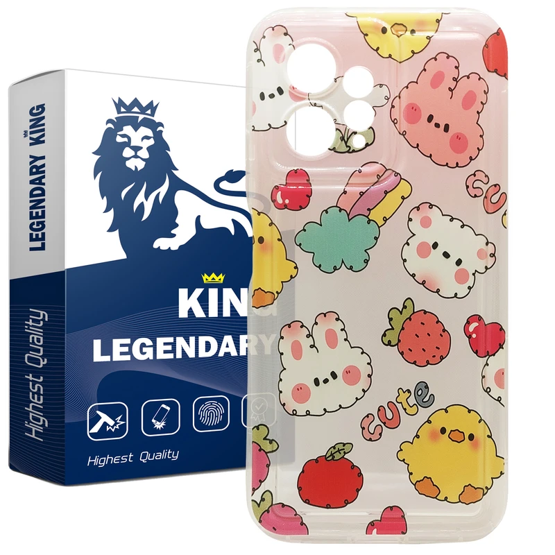 کاور لجندری کینگ طرح CUTEGOGO مناسب برای گوشی موبایل شیائومی Redmi Note 12 4G