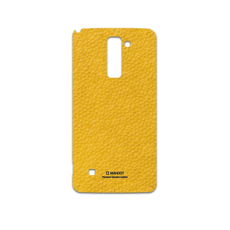 برچسب پوششی ماهوت مدل Mustard-Leather مناسب برای گوشی موبایل ال جی Stylus 2