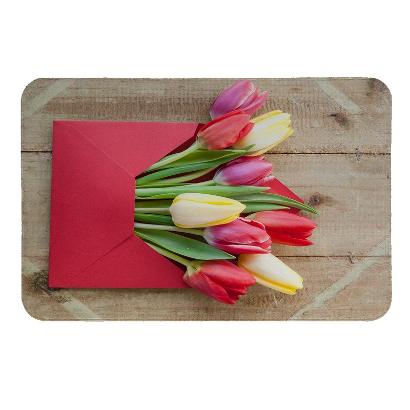  پادری طرح لاله کد 5535 سایز 80 × 50 سانتی‌متر