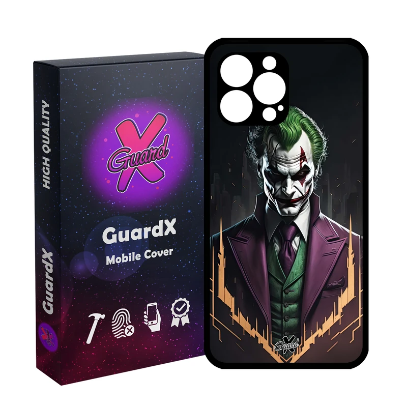 کاور گارد ایکس طرح Joker مدل Glass10611 مناسب برای گوشی موبایل اپل iPhone 12 Pro Max
