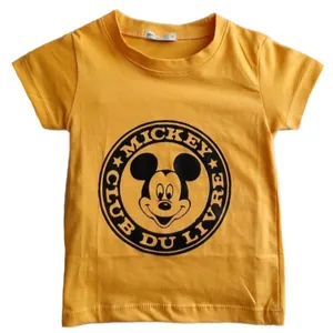 تی شرت آستین کوتاه نوزادی مدل میکی موس کد 101