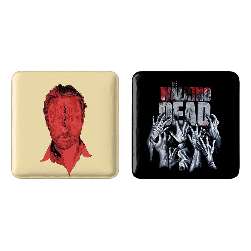 مگنت خندالو طرح ریک گریمز سریال مردگان متحرک The Walking Dead کد 1018910186 مجموعه 2 عددی