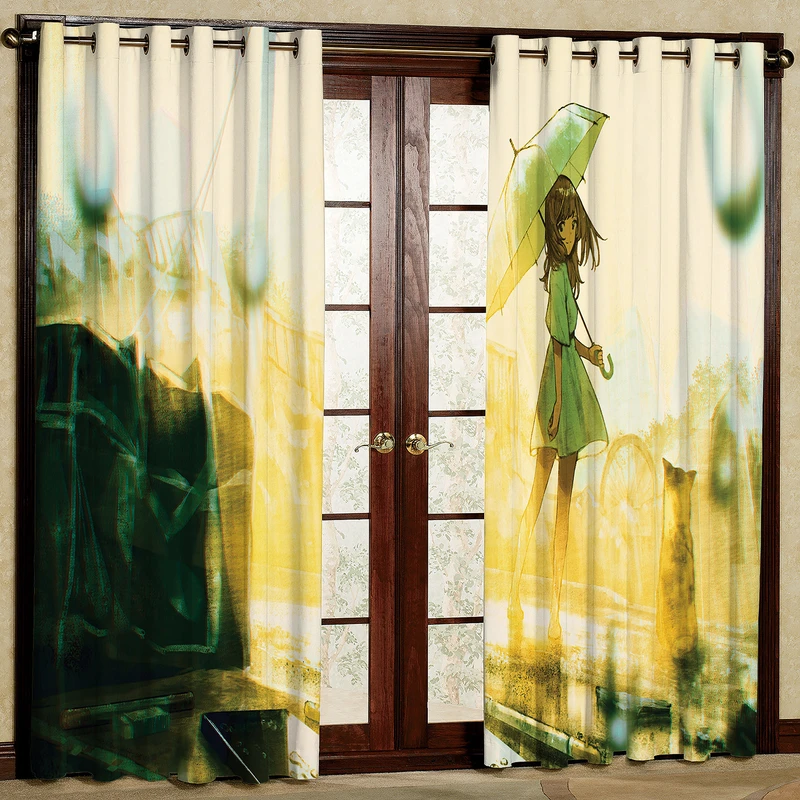  پرده مدل مخمل پانچی کد 2370 سایز 140x280 سانتی متر