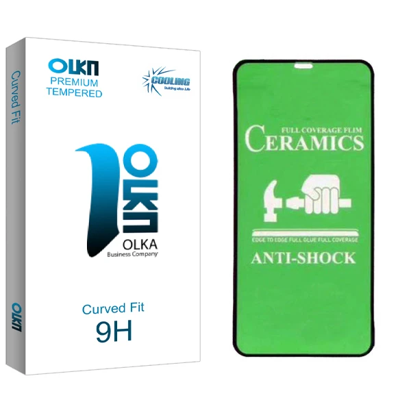 محافظ صفحه نمایش سرامیکی کولینگ مدل Olka glass مناسب برای گوشی موبایل اپل Iphone 11 Pro Max