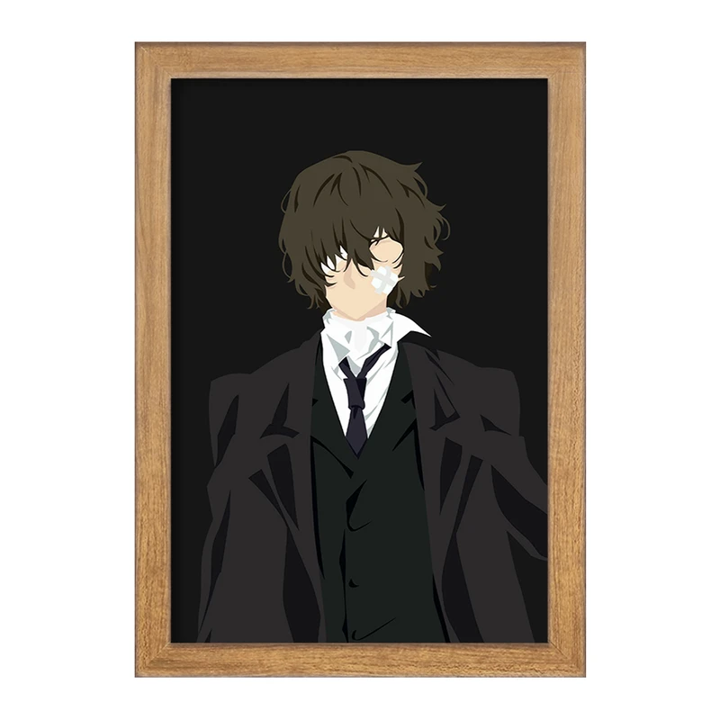 تابلو خندالو مدل دازای اوسامو انیمه سگ های ولگرد بانگو  کد 13676