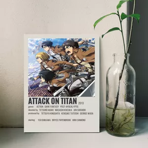 تابلو شاسی مدل انیمه attack on titan کد 1217