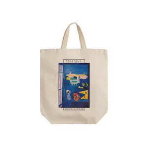 ساک خرید ترمه طراحان ایده مدل پنجره ای رو به طنجه از ماتیس کد art0690 - S