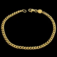 دستبند طلا 18 عیار زنانه طلای مستجابی مدل گلستانه کد 67031