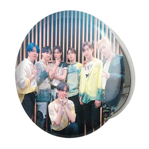 آینه جیبی خندالو طرح گروه گات سون GOT7 مدل تاشو کد 21019 