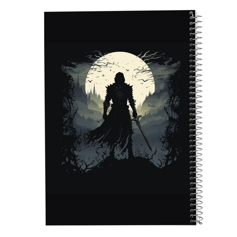 دفتر مشق 50 برگ مدوپد مدل  ارباب حلقه ها The Lord of the Rings کد DF3075