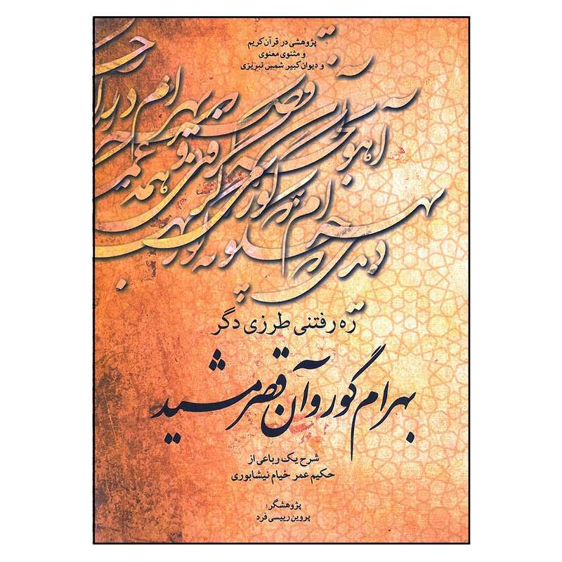 کتاب ره رفتنی طرزی دگر بهرام گور و آن قصر مشید اثر پروین رییسی فرد انتشارات علم معمار