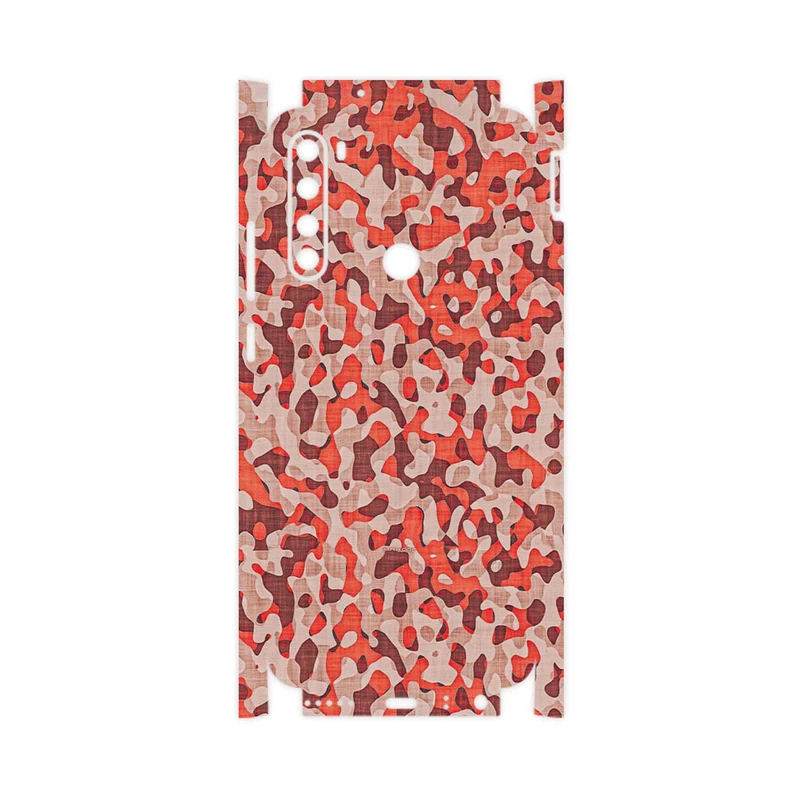 برچسب پوششی ماهوت مدل Red Infantry Army-FullSkin مناسب برای گوشی موبایل شیائومی Redmi Note 8 2021