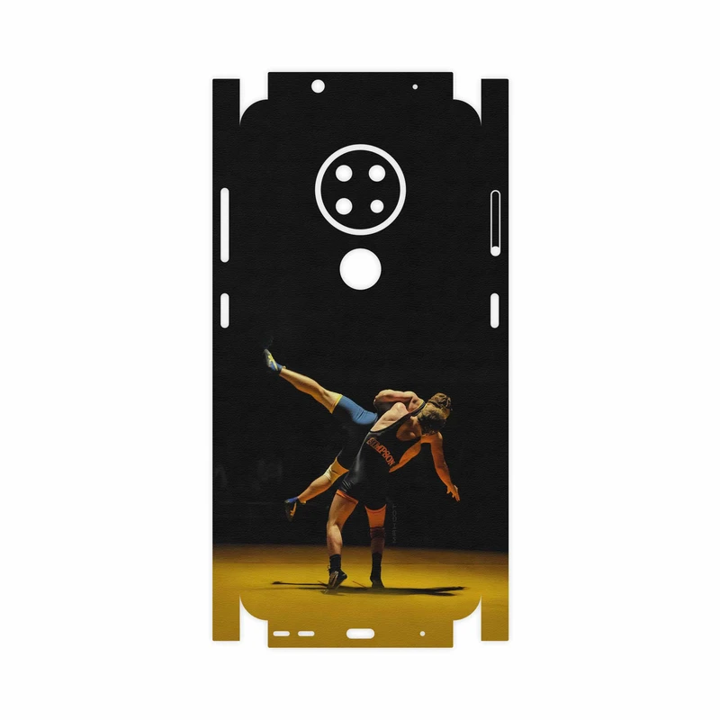 برچسب پوششی ماهوت مدل Wrestling-FullSkin مناسب برای گوشی موبایل نوکیا 7.2