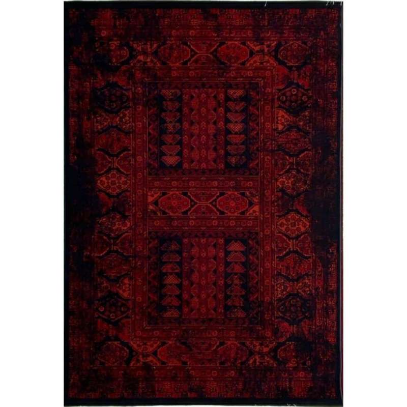 فرش ماشینی هیوا طرح بلوچ کد 5-203