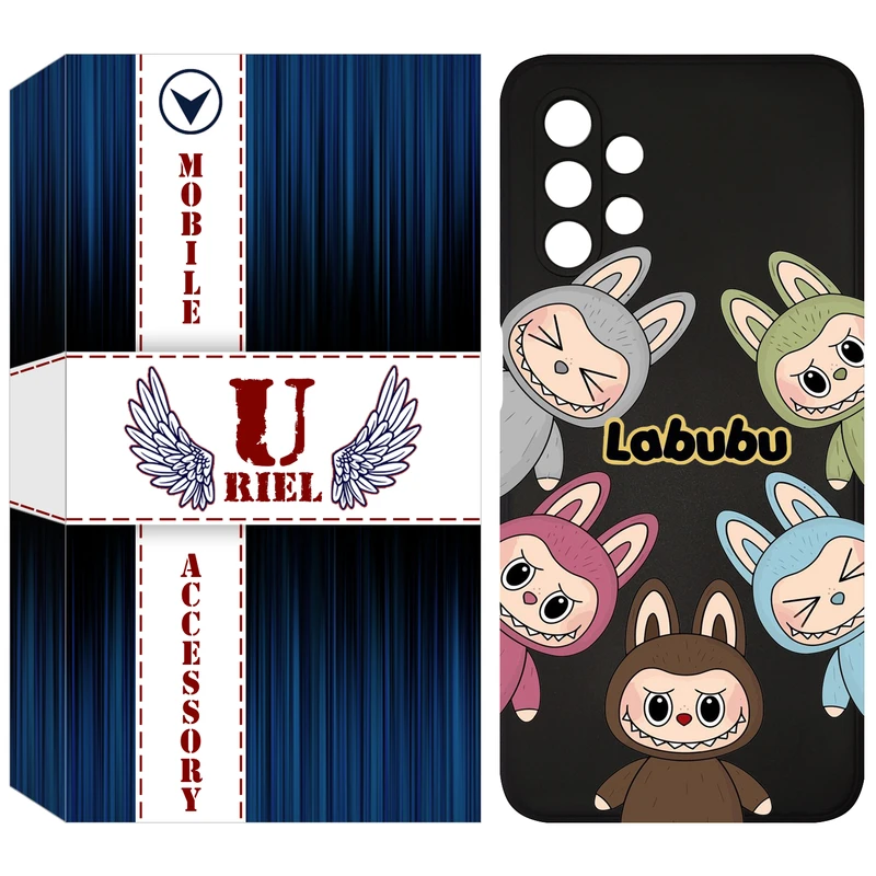 کاور یوریل مدل KSH کد 102 طرح عروسک لبوبو مناسب برای گوشی موبایل سامسونگ Galaxy A13 4G