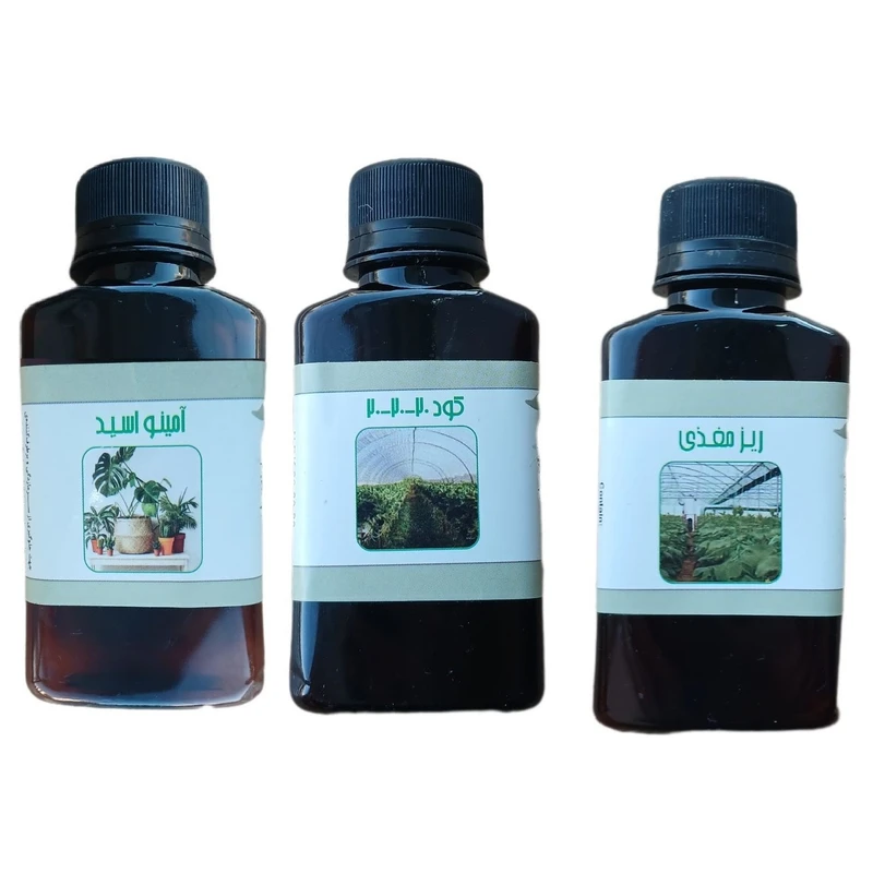 کود مایع امینو اسید و ریز مغذی و کود سه بیست مدل life drop حجم 110 میلی لیتر