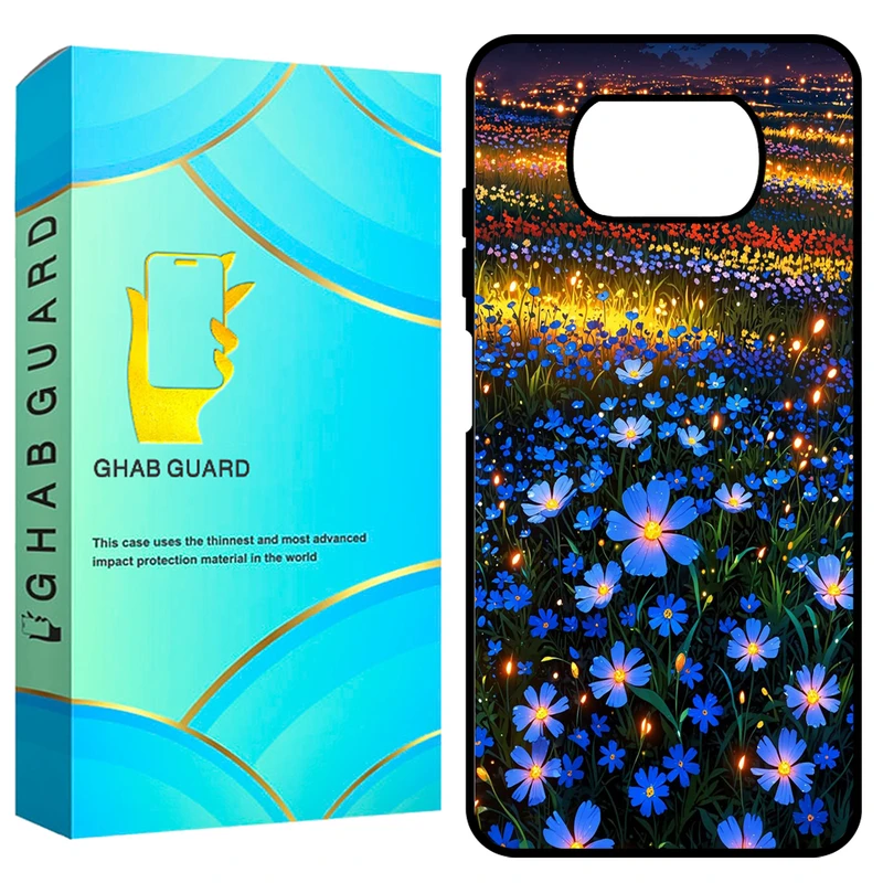 کاور قاب گارد طرح گل مدل GCHPX3 مناسب برای گوشی موبایل شیائومی Poco X3 / X3 NFC / X3 Pro