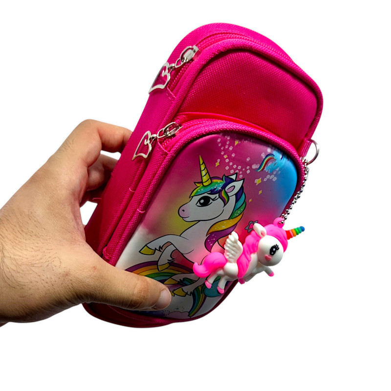 جامدادی مدل برزنتی طرح اسب تک شاخ کد 1001