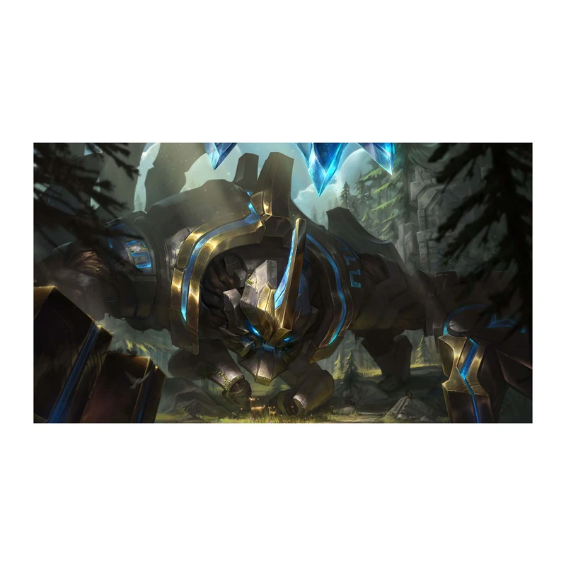 استیکر لپ تاپ و موبایل مدل بازی طرح لیگ آف لجندز League of Legends کد 2098