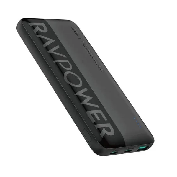 پاوربانک راوپاور مدل RP-PB1228 ظرفیت 10000 میلی آمپر ساعت