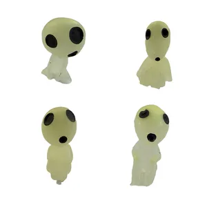 مجسمه طرح کودما شبنمای جنگل مجموعه 4 عددی