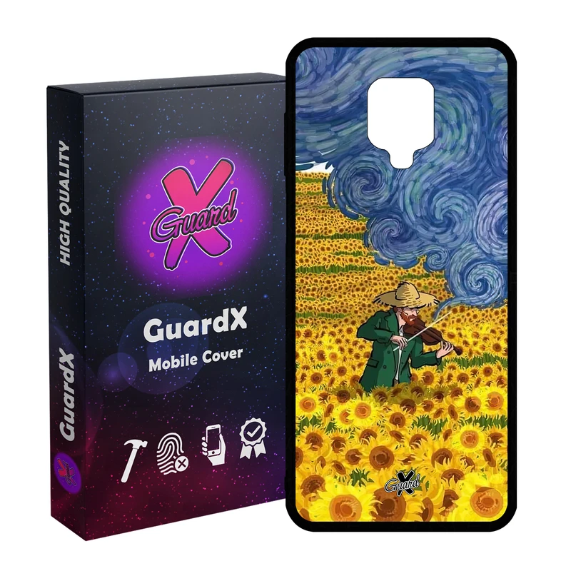 کاور گارد ایکس طرح Art مدل Glass10580 مناسب برای گوشی موبایل شیائومی Redmi Note9 Pro/Note 9 Pro Max/Redmi Note 9S/MI Poco M2 Pro