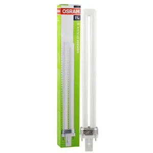 لامپ اف پی ال 11 وات اسرام مدل DULUX S 11W/865 پایه G23