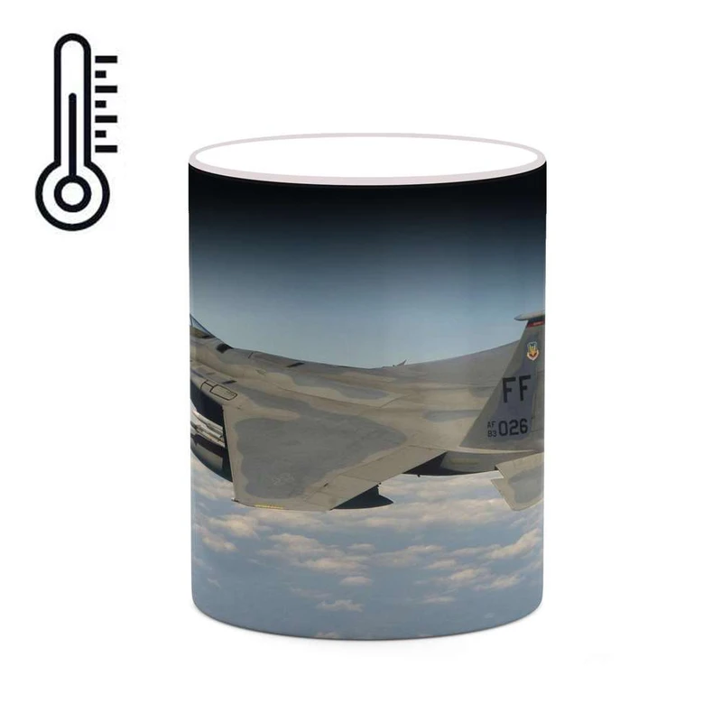 ماگ حرارتی کاکتی مدل هواپیمای جنگنده کد mgh20340