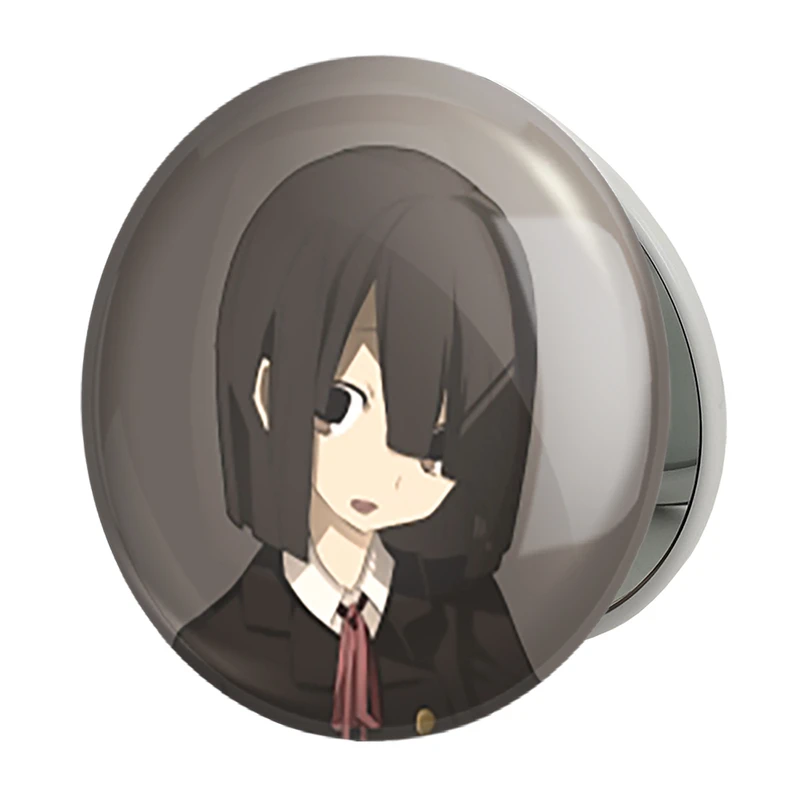 آینه جیبی خندالو طرح شیزو و آکانه انیمه دورارارا مدل تاشو کد 32174