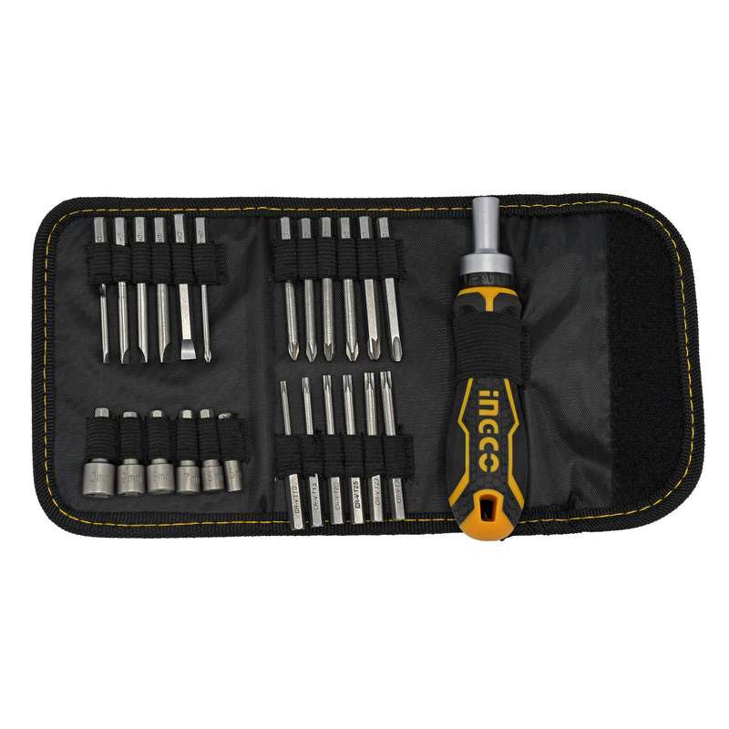 مجموعه 26 عددی پيچ گوشتي و بکس اينکو مدل HKSDB0268 