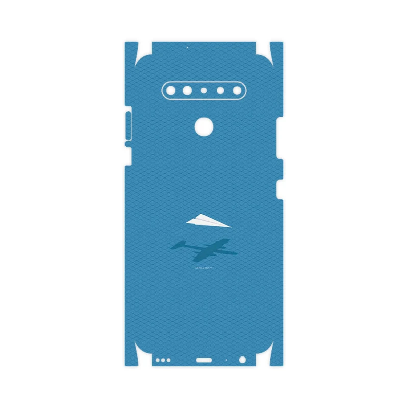 برچسب پوششی ماهوت مدل Minimal Paper Airplane-FullSkin مناسب برای گوشی موبایل ال جی K41s