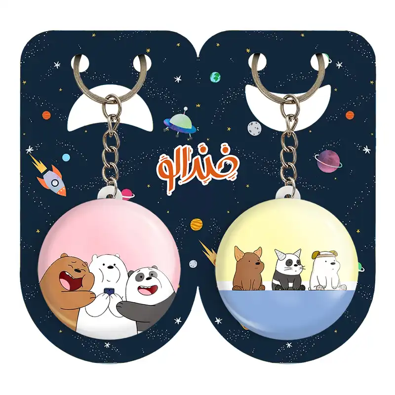 جاکلیدی خندالو مدل سه خرس کله پوک کد 1061010611 مجموعه 2 عددی