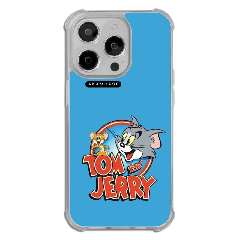 کاور آکام مدل AMC-WTA14PRO-TOM & JERRY7 مناسب برای گوشی موبایل اپل iPhone 14 Pro