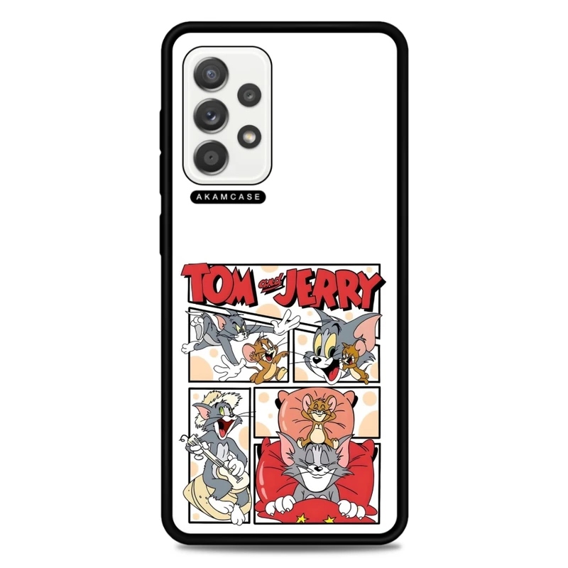 کاور آکام مدل AMC-WSGA52-TOM & JERRY13 مناسب برای گوشی موبایل سامسونگ Galaxy A52