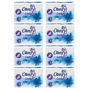 نوار بهداشتی کانفی لیدی مدل ULTRA EXTRA LONG 8 بسته 8 عددی