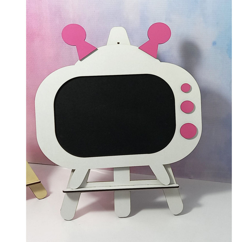 تخته سیاه مدل Tv  سایز 26x26 سانتی متر