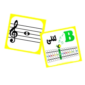 بازی آموزشی بلز مدل فلش کارت نت خوانی