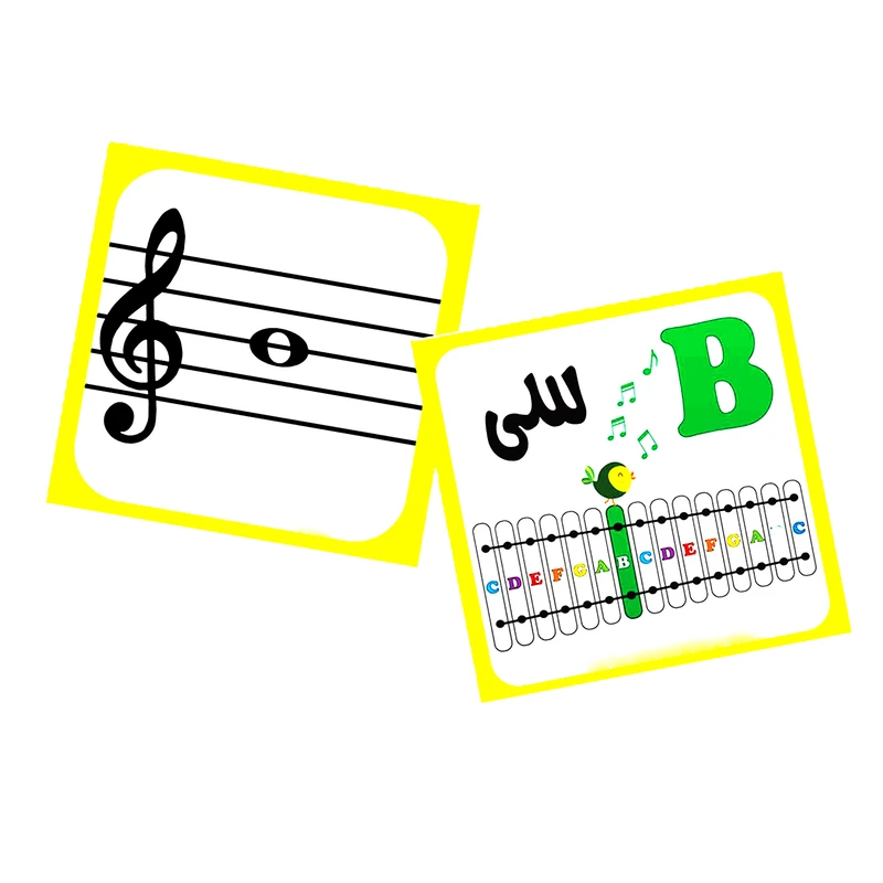 بازی آموزشی بلز مدل فلش کارت نت خوانی