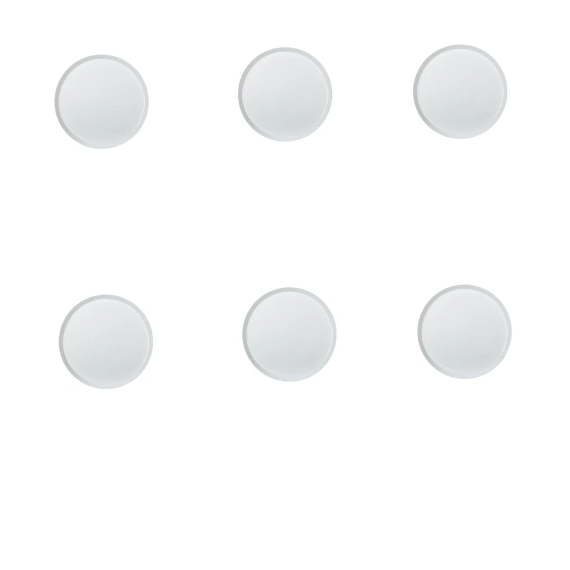 پیش دستی زی مدل دسر خوری فرم اس 15 سفید درجه عالی بسته شش عددی