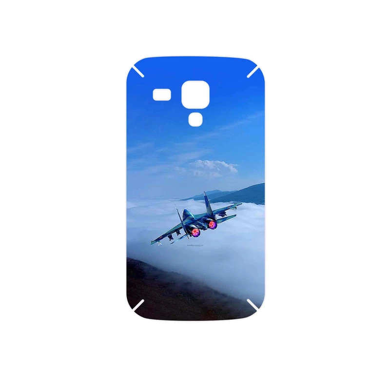 برچسب پوششی ماهوت مدل Fighter plane Su27 مناسب برای گوشی موبایل سامسونگ Galaxy S Duos GT S7562
