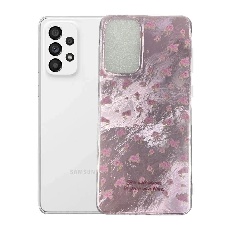 کاور طرح شکوفه مناسب برای گوشی موبایل سامسونگ Galaxy A73
